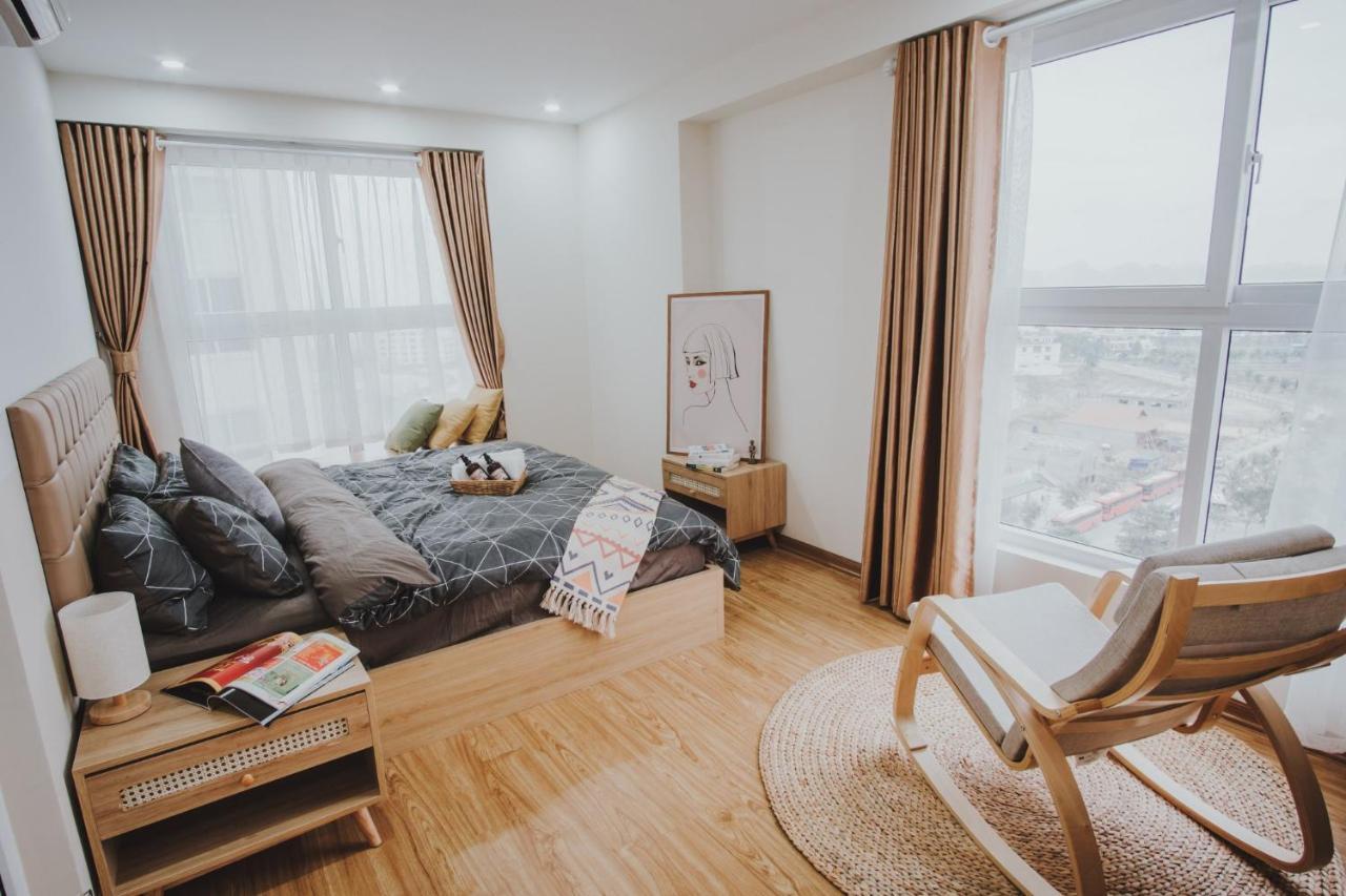 Bunhomestay ☆ Sea-View Bedroom 3Br/Apt☆Netflix+Pool☆Near Harbour Hạ Long Ngoại thất bức ảnh