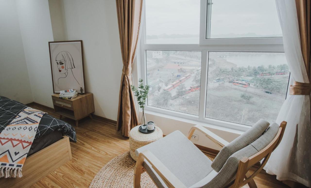 Bunhomestay ☆ Sea-View Bedroom 3Br/Apt☆Netflix+Pool☆Near Harbour Hạ Long Ngoại thất bức ảnh