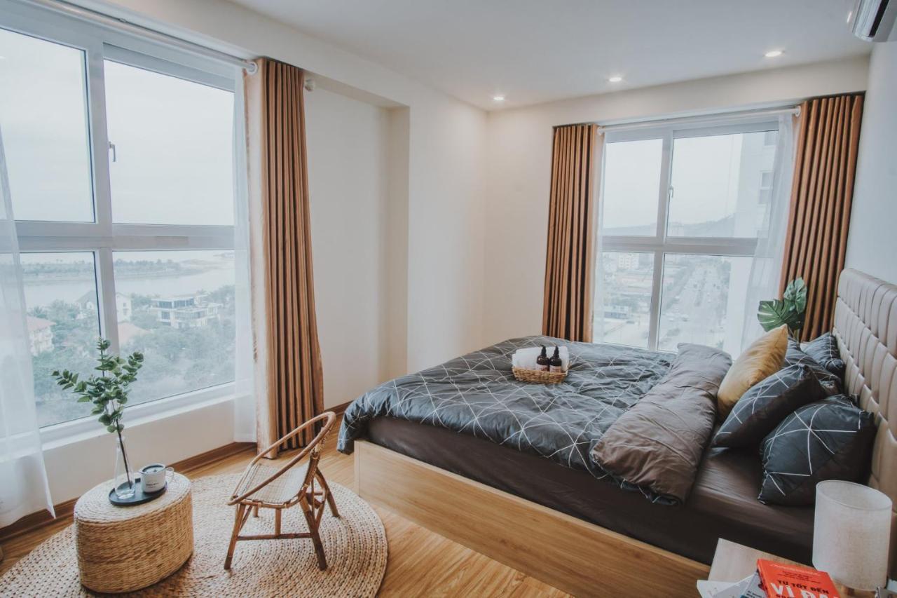 Bunhomestay ☆ Sea-View Bedroom 3Br/Apt☆Netflix+Pool☆Near Harbour Hạ Long Ngoại thất bức ảnh
