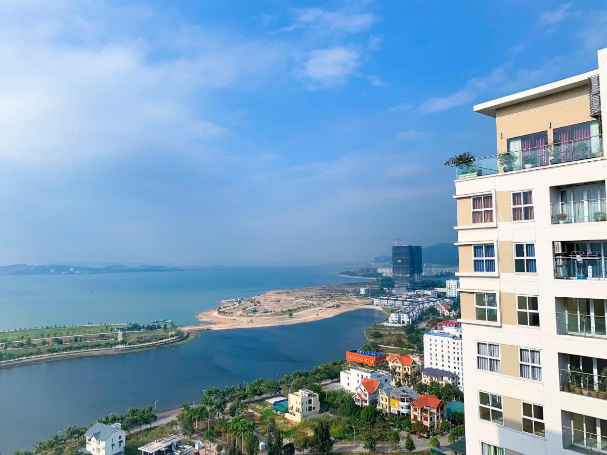 Bunhomestay ☆ Sea-View Bedroom 3Br/Apt☆Netflix+Pool☆Near Harbour Hạ Long Ngoại thất bức ảnh